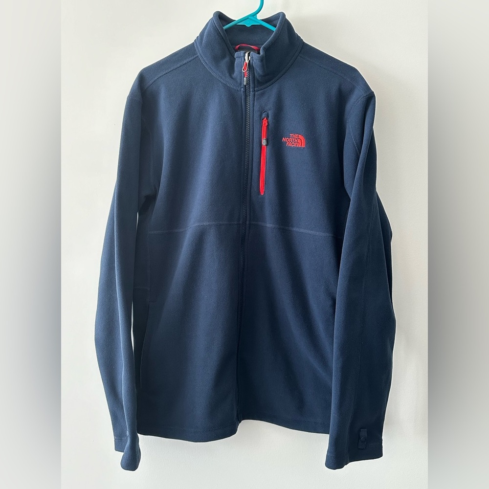 North Face Fleece Zip Up Jacket